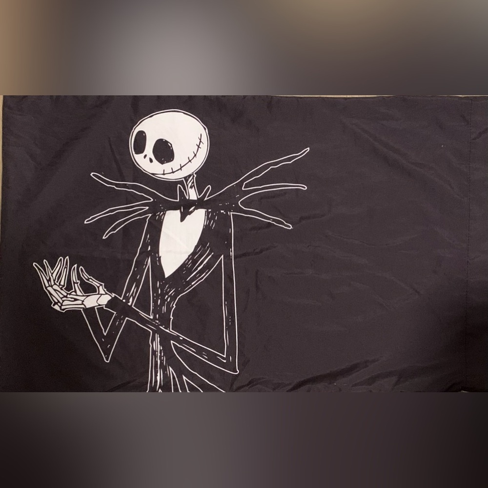 Jack Skellington Black and White            Pillowcase